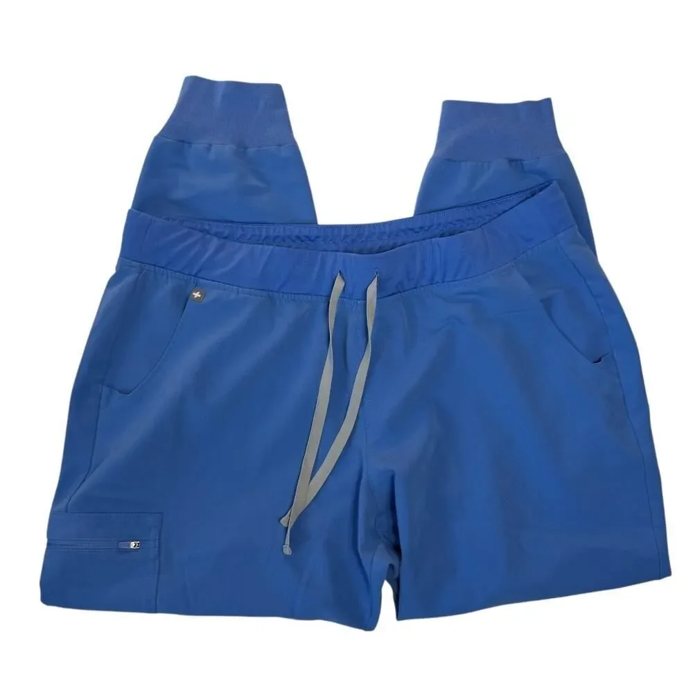 Figs Zamora Jogger Scrub Pants Ceil Blue Size XXL 2XL